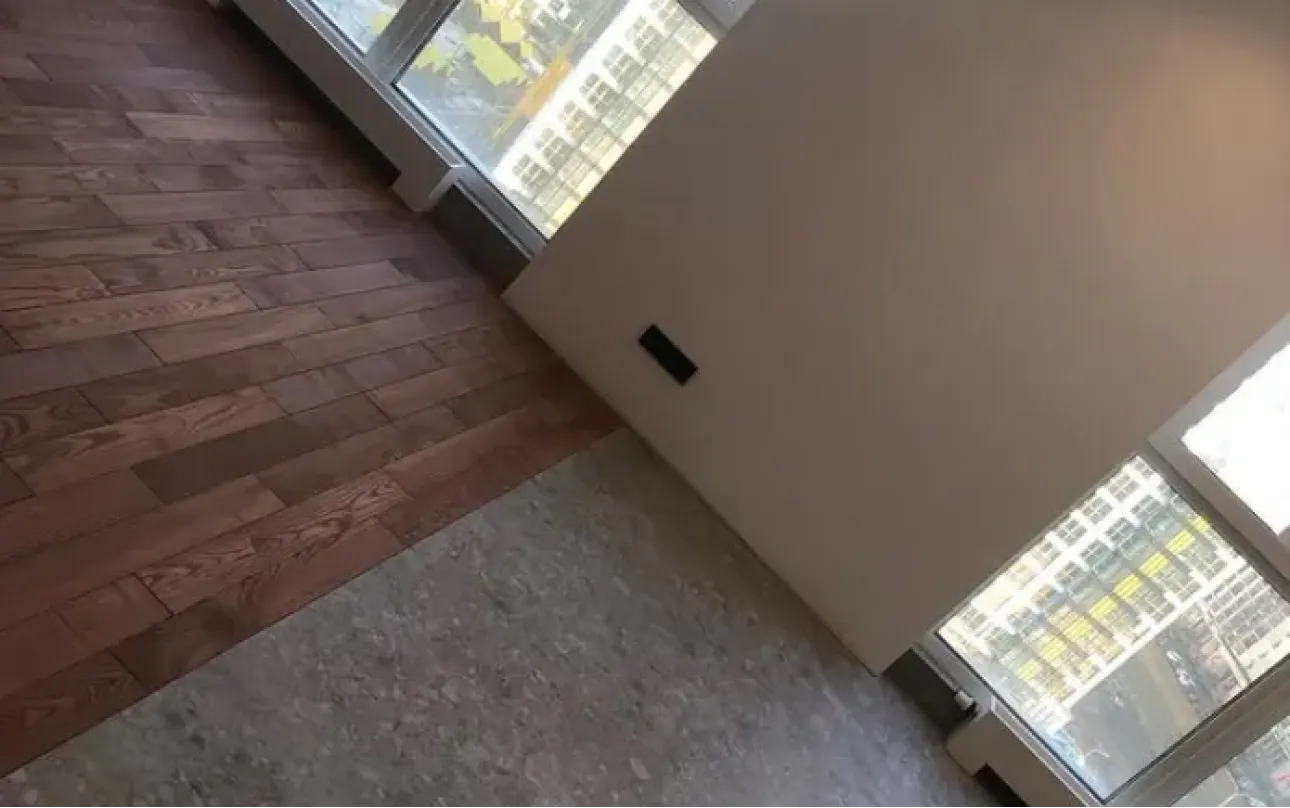 Монтаж напольных конвекторов