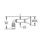 Полотенцедержатель Rose RG1227