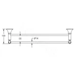 Полотенцедержатель Rose RG1227