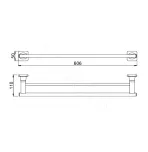 Полотенцедержатель Rose RG1527H