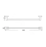 Полотенцедержатель Shevanik SG5617G