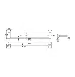 Полотенцедержатель Rose RG1627