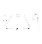 Держатель для полотенца Shevanik SG5706H