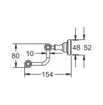 Полотенцедержатель Rose RG1127Q