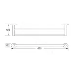 Полотенцедержатель Shevanik SG5127H