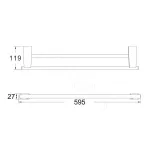 Держатель для полотенца Shevanik SG5727