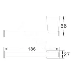 Держатель для туалетной бумаги Shevanik SG5715
