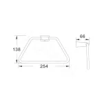 Держатель для полотенца Shevanik SG5706