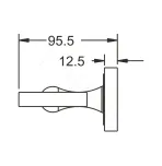 Стакан двойной для ванны Rose RG1022Q