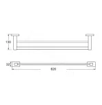 Полотенцедержатель Shevanik SG5627H