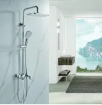 Душевая стойка со смесителем Shevanik S4136