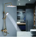 Душевая стойка со смесителем Shevanik S6136G