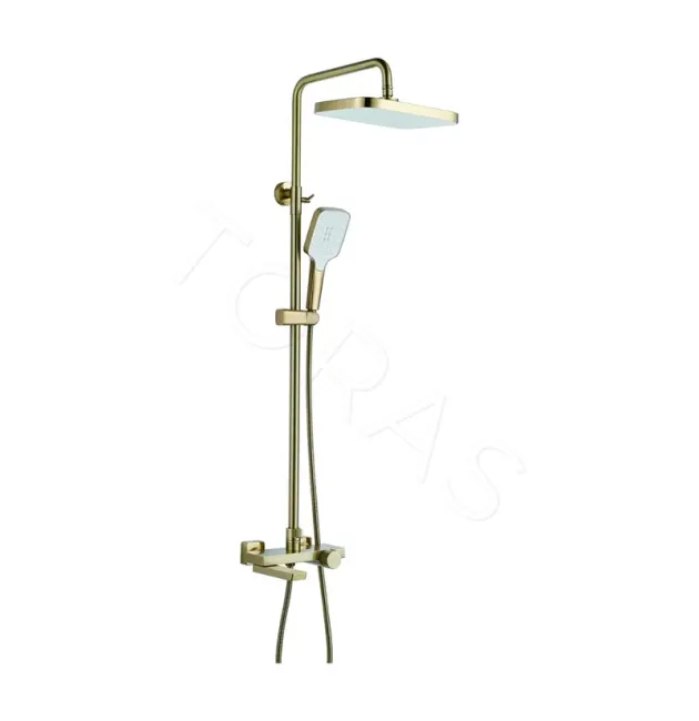 Душевая стойка с термостатом Rose R1896G