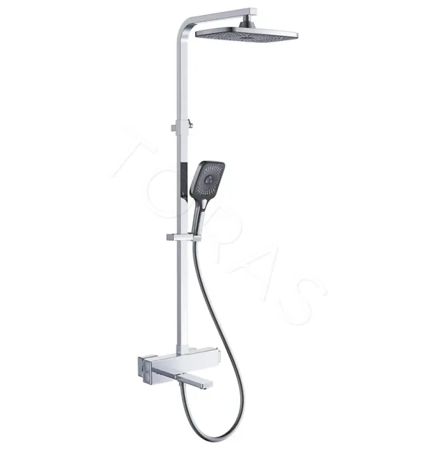 Душевая стойка с термостатом Rose R1096