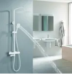 Душевая стойка с термостатом Shevanik S3096C