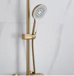 Душевая стойка со смесителем Rose R3936G