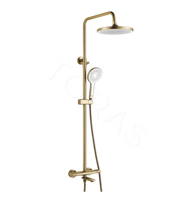 Душевая стойка со смесителем Rose R3936G