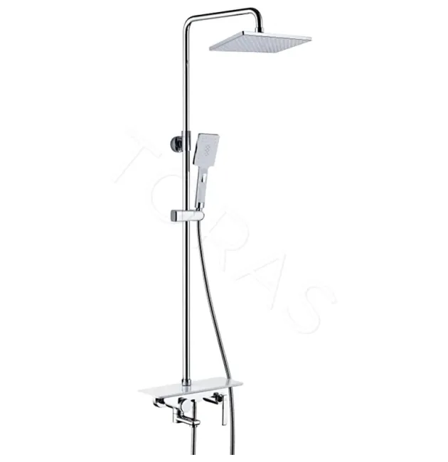Душевая стойка со смесителем Rose R2536F
