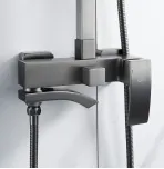 Душевая стойка со смесителем Rose R1556T