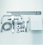 Душевая стойка со смесителем Shevanik S6136