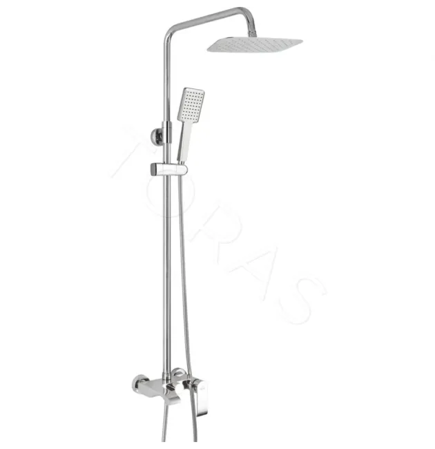 Душевая стойка со смесителем Rose R1736
