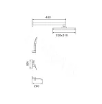 Душевая система Shevanik S4135T