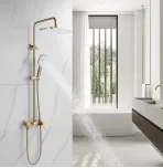 Душевая стойка со смесителем Shevanik S4036G