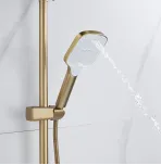 Душевая стойка со смесителем Shevanik S4036G