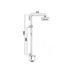 Душевая система Rose R1056