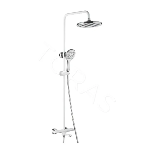 Душевая стойка с термостатом Rose R3996F
