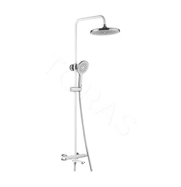 Душевая стойка с термостатом Rose R3996F