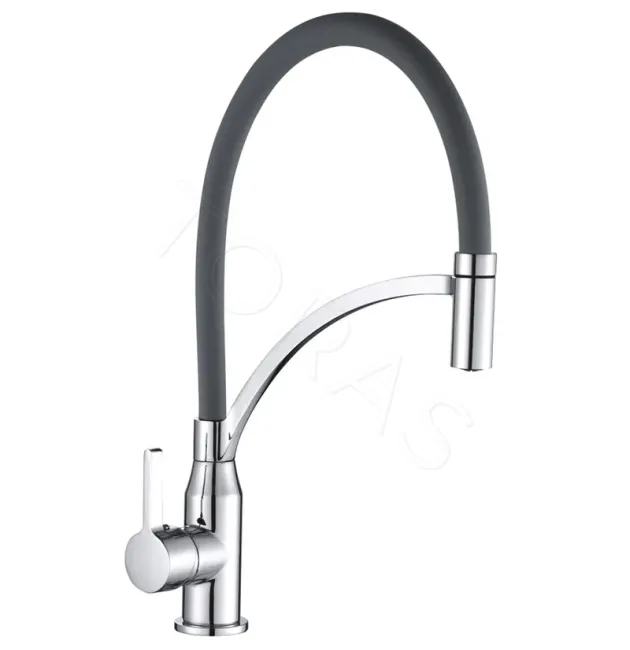 Смеситель для кухни с гибким изливом Shevanik S643-9