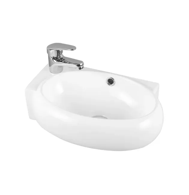 Раковина подвесная MILLEAU Perl MU058A-GW (белый глянец)