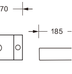 Раковина Milleau Perl MU0027AR-GW