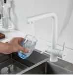 Смеситель для кухни с подключением к фильтру воды Shevanik S468C
