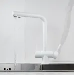 Смеситель для кухни с подключением к фильтру воды Shevanik S468C