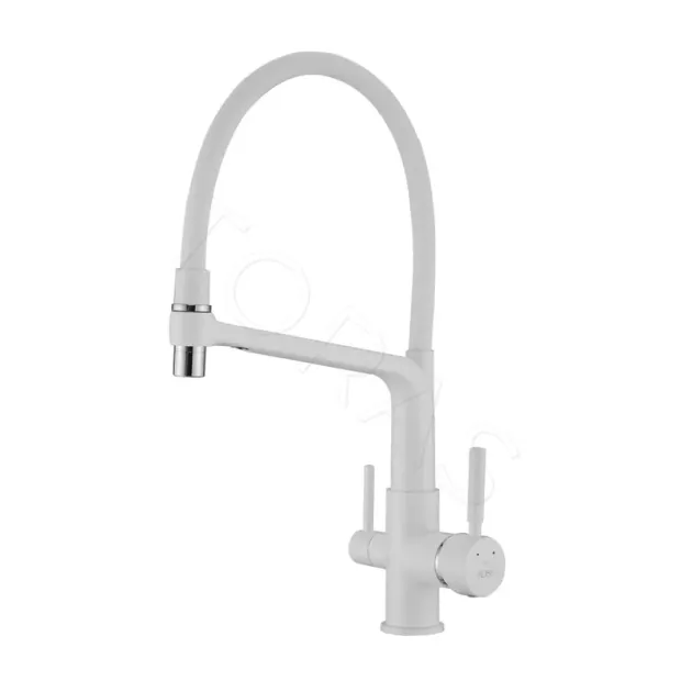 Смеситель для кухни с гибким изливом Rose R658C