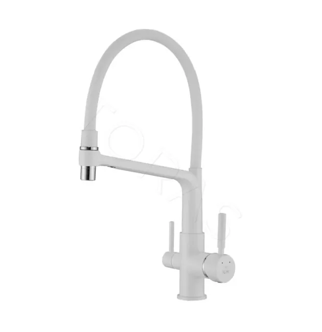 Смеситель для кухни с гибким изливом Rose R658C