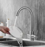 Смеситель для кухни с подключением к фильтру воды Shevanik S168B
