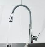 Смеситель для кухни с гибким изливом Shevanik S543-9