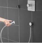 Смеситель с гигиеническим душем с термостатом Rose R105C