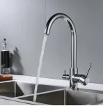 Смеситель для кухни с подключением к фильтру воды Shevanik S128