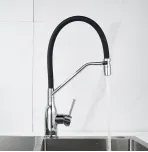 Смеситель для кухни с гибким изливом Shevanik S343-3