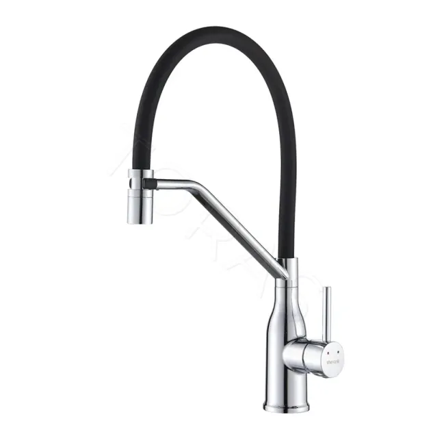 Смеситель для кухни с гибким изливом Shevanik S343-3
