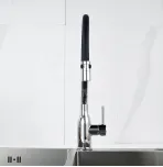 Смеситель для кухни с гибким изливом Shevanik S343-3