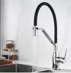 Смеситель для кухни с гибким изливом Shevanik S343-3