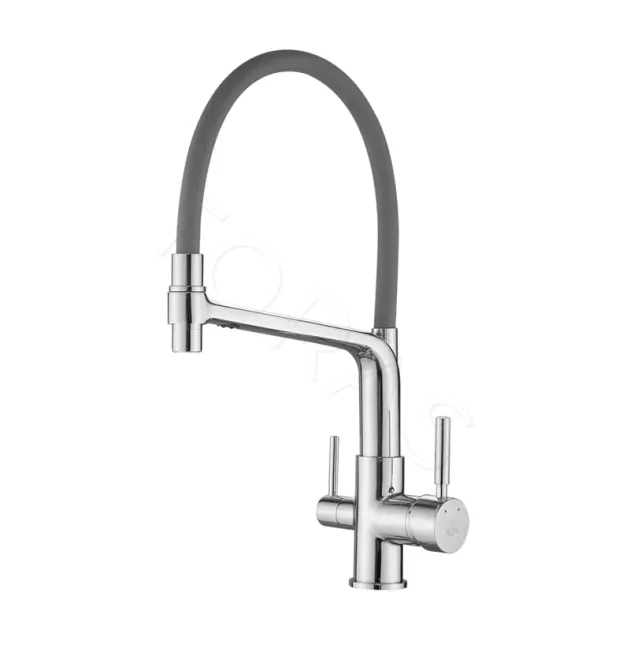 Смеситель для кухни с гибким изливом Rose R658