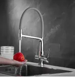 Смеситель для кухни с гибким изливом Rose R658