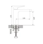 Смеситель Shevanik S4501G
