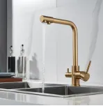 Смеситель для кухни с подключением к фильтру воды Shevanik S328G
